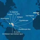 Spain, Canary Islands, Antilles, Dominican Republic, Virgin Islands