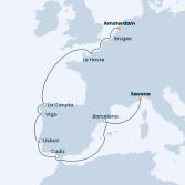 Netherlands, Belgium, France, Spain, Portugal, Italy