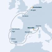 Netherlands, Belgium, France, Spain, Portugal, Italy