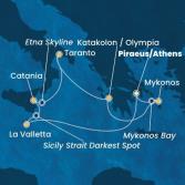 Greece, Malta, Italy