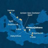 Greece, Montenegro, Croatia