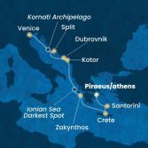 Greece, Montenegro, Croatia