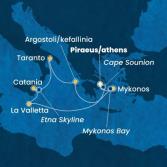 Greece, Malta, Italy