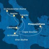 Greece, Malta, Italy