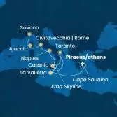 Greece, Malta, Italy, Corsica (France)