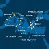 Greece, Turkey, Tunisia, Italy, Spain, France