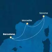 Spain, France, Italy