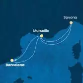 Spain, France, Italy