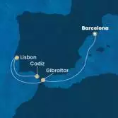 Spain, Gibraltar, Portugal