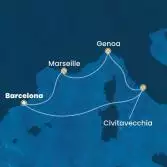Spain, Italy, France