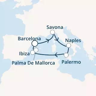 Spain, Italy, Balearic Islands