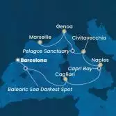 Spain, Italy, France