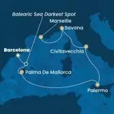 Spain, Balearic Islands, Italy, France