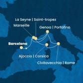 Spain, France, Italy, Corsica (France)