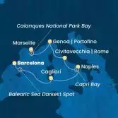 Spain, Italy, France