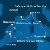 Spain, Balearic Islands, Italy, France