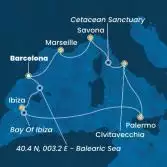 Spain, Balearic Islands, Italy, France