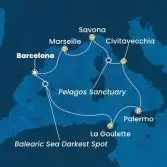 Spain, Italy, France