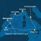 Spain, Balearic Islands, Italy, France