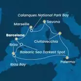 Spain, Balearic Islands, Italy, France