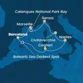 Spain, Italy, France