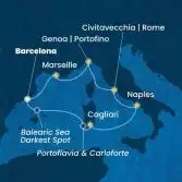 Spain, Italy, France