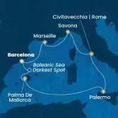 Spain, Balearic Islands, Italy, France