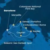 Spain, Italy, France