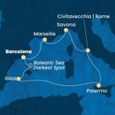 Spain, Balearic Islands, Italy, France