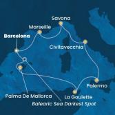 Spain, Balearic Islands, Tunisia, Italy, France