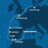 Spain, Portugal, France, Germany