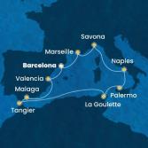 Spain, France, Italy, Tunisia, Morocco