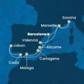 Spain, France, Italy, Portugal