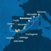 Spain, Morocco, Gibraltar, Portugal, France, Italy