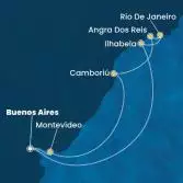 Argentina, Uruguay, Brazil