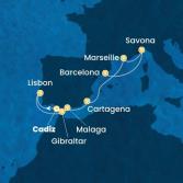 Spain, Portugal, Gibraltar, France, Italy