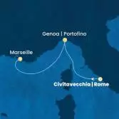 Italy, France