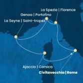 Italy, Corsica (France), France