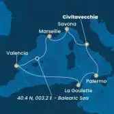 Italy, France, Spain