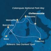 Italy, France, Balearic Islands, Spain