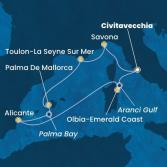 Italy, France, Balearic Islands, Spain