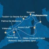 Italy, France, Balearic Islands, Spain