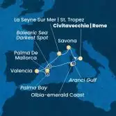 Italy, France, Balearic Islands, Spain