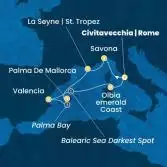Italy, France, Balearic Islands, Spain
