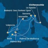 Italy, France, Spain, Balearic Islands