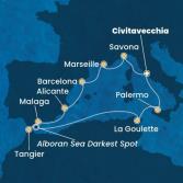 Italy, France, Spain, Morocco, Tunisia