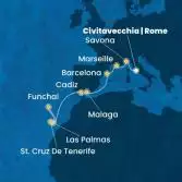 Italy, France, Spain, Canary Islands, Madeira 