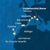 Italy, France, Spain, Canary Islands, Madeira 