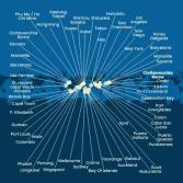 Italy, France, Spain, Portugal, The Azores, United States, Florida (USA), Panama, USA, Hawaii, New Zealand, Australia, Japan