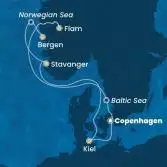 Denmark, Norway, Germany